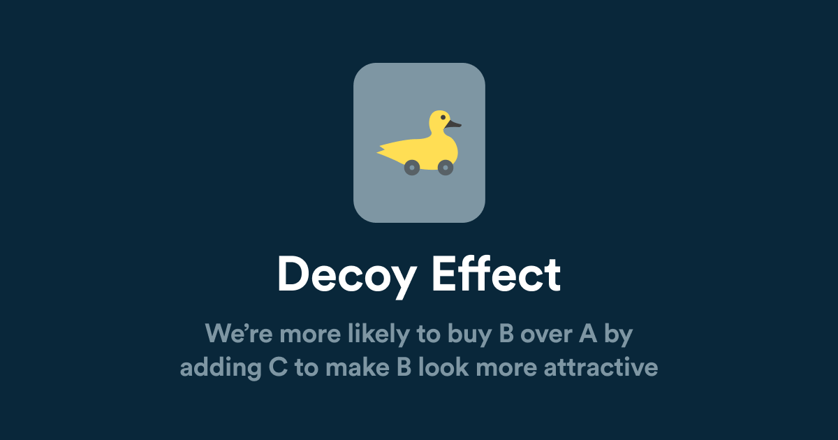 Decoy Effect Coglode